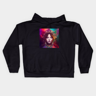 The Majestic Mandala Princess Kids Hoodie